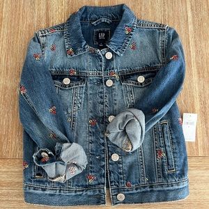 GapKids Floral Denim Jacket